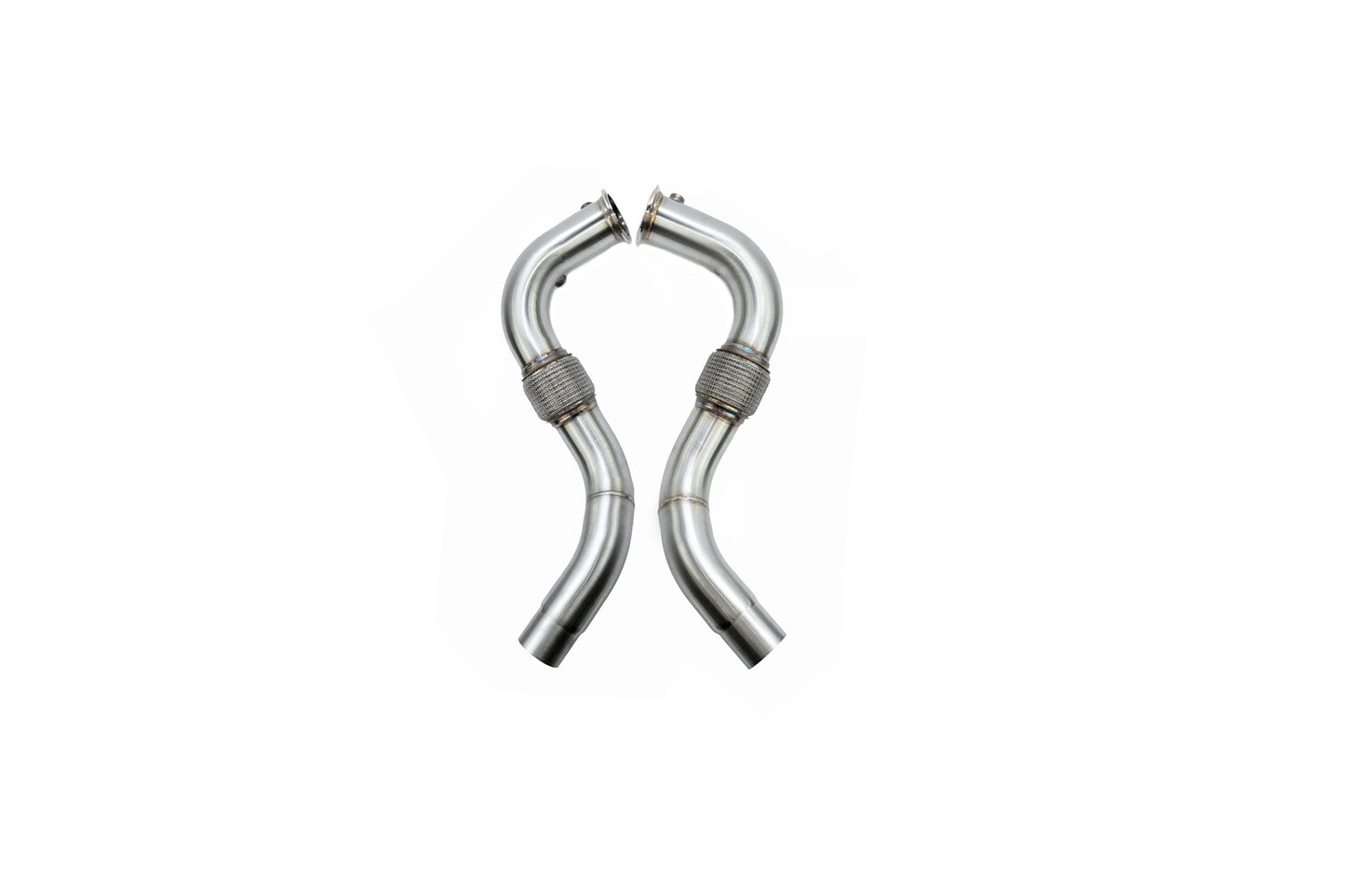 DOWNPIPES FOR BMW F01 750i N63 /N63TU Twin Turbo DOWNPIPES Exhaust Pipe Kit 550i F06 650i F10 BMW F01 750i N63 / N63TU 550i F06 650i G11 G12 F10