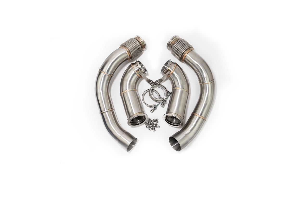 Apexbuilt Race Downpipes BMW X5M/