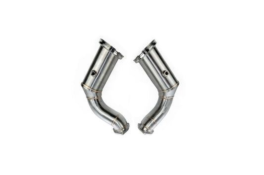 MAD Catless Downpipes for BMW S55 with Flex Section